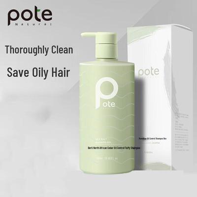 Pote North African Cedarwood Oil Control Volumizing Shampoo