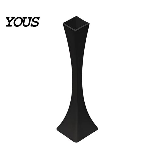 Single Stem Flower Vase 3D Printed Vase, Smooth Surface Burr-free PLA Modern Hourglass Elegant Slim Holder Shape Desktop Ornament for