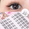 Natural Fox Eye Glue-Free False Eyelashes Easy Application Beginner Friendly Soft Reusable for Daily Makeup