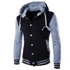 Herren Hoodie Jacke Frühling Herbst Klassische Sport Kapuzenjacke Reißverschluss Sweatshirt Mantel