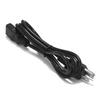 PC Napájecí kabel USA EU AU UK 3kolíkový 1,2m IEC 320 C13 Prodlužovací kabel pro napájení Napájecí kabel pro Stolní PC Monitor Router DVD