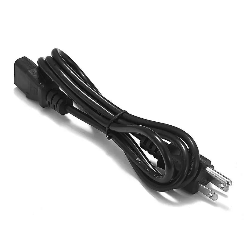 PC Napájecí kabel USA EU AU UK 3kolíkový 1,2m IEC 320 C13 Prodlužovací kabel pro napájení Napájecí kabel pro Stolní PC Monitor Router DVD
