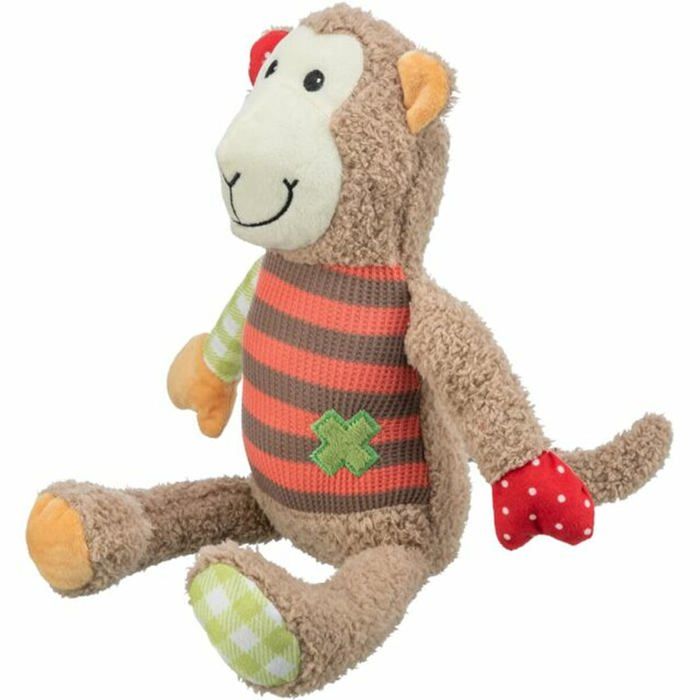 Peluche pour chiens - TRIXIE - Singe - Polyester - Multicolore - 38 cm - 30x38x18 cm