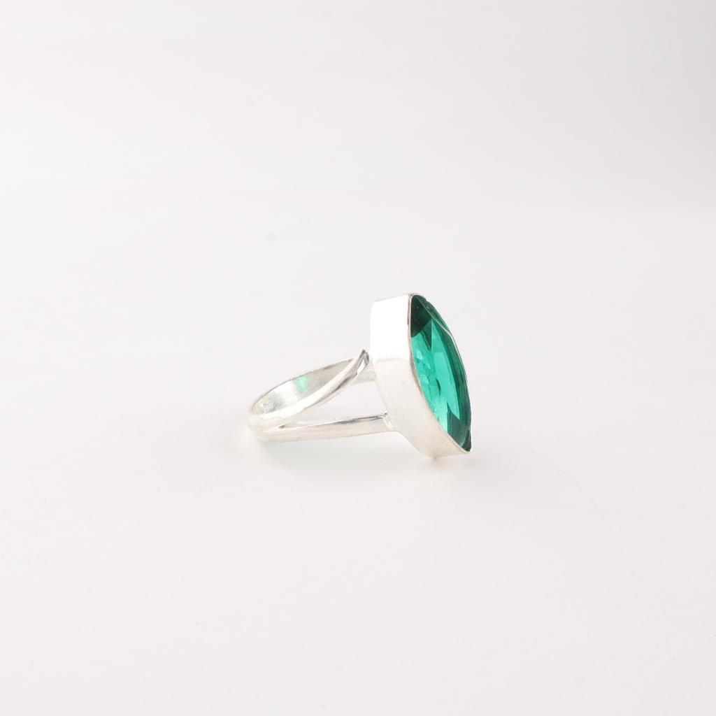 Chrome Diopside Gemstone 925 Solid Silver Jewelry Handmade Ring For Wedding Gift RR-23-4