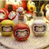 Zen Mini Piggy Bank Lucky Charm Lucky Cat Fortune Ornament Japanese Daruma Doll Statue  Home Decor