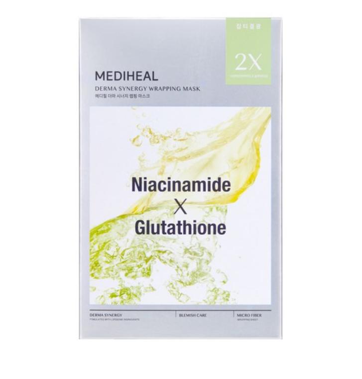 Mediheal Derma Synergy Wrapping Mask 10 Sheets – Korean Skincare Sheet Mask (5 Variants)
