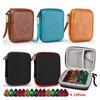Guitar Pick Holder Case Guitar Accessory Storage Pouch with 15Free Guitar Picks Portable Zipper Guitar Picks Storage Box