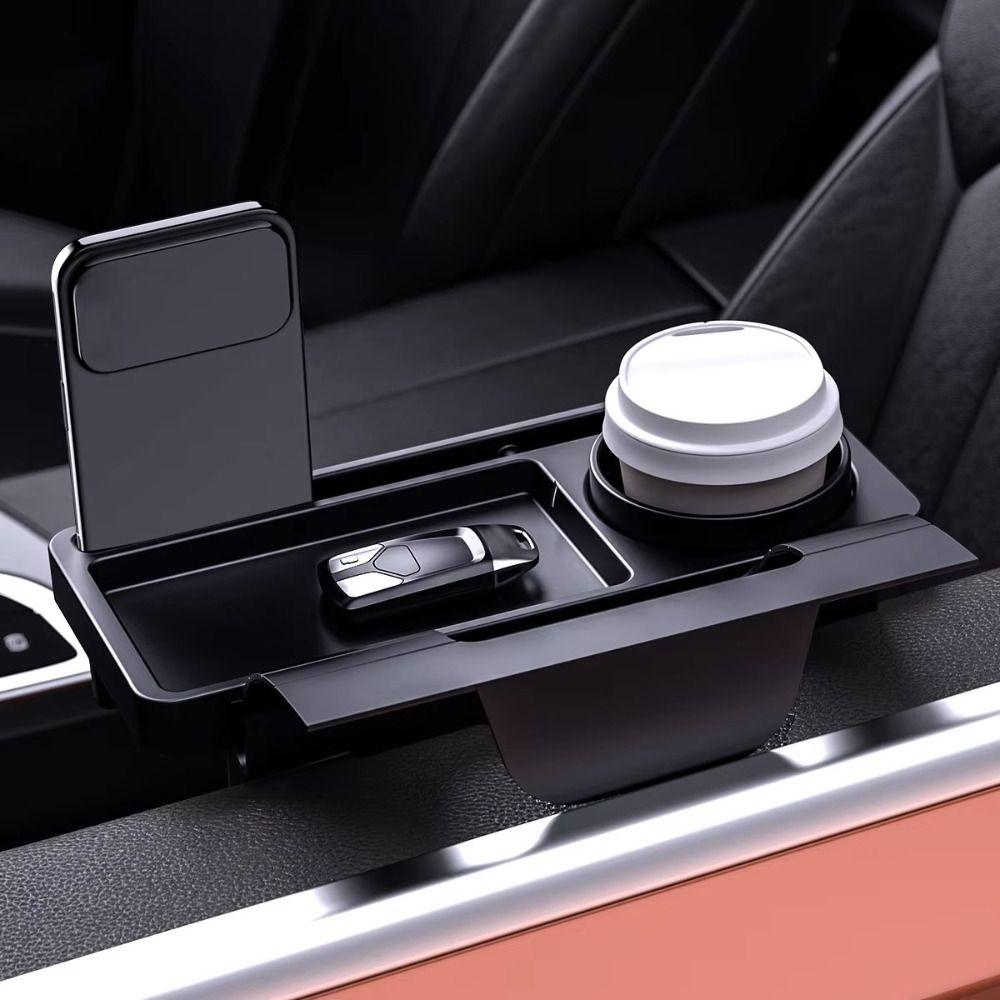 Storage Box Cup Holder Storage Barrel Pocket Multi Functional Storage Box Car Storage  Car Interior