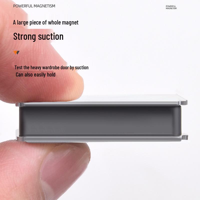 Modern Stainless Steel Magnetic Door Catch - Ball Latch Closure for Cabinet Accessories