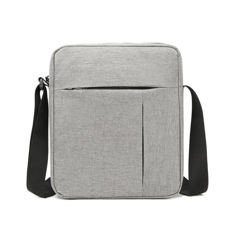 

Men s single shoulder diagonal span bag Small square bag Crossbody shoulder bag Wear-resistant and durable Business commute серый