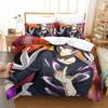Food Wars Shokugeki no Soma Yukihira Diner Chef Characters HD Print Bedding Set Duvet Cover + 2 Pillowcases Polyester Anime Room