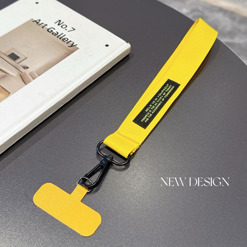 Simple And Fashionable Mobile Phone Lanyard, Short Wrist Strap, Enlarged Anti-Loss Pendant, Universal Bracelet For keys And Bags