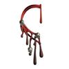 Skull Halloween Ear Clip Gothic Water Drop Ear Clip Cool Single Ear Cuff  Costume Party