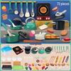 Children's Pretend Play Kitchen Set: Cooking Utensils & Cutting Fruit Toys