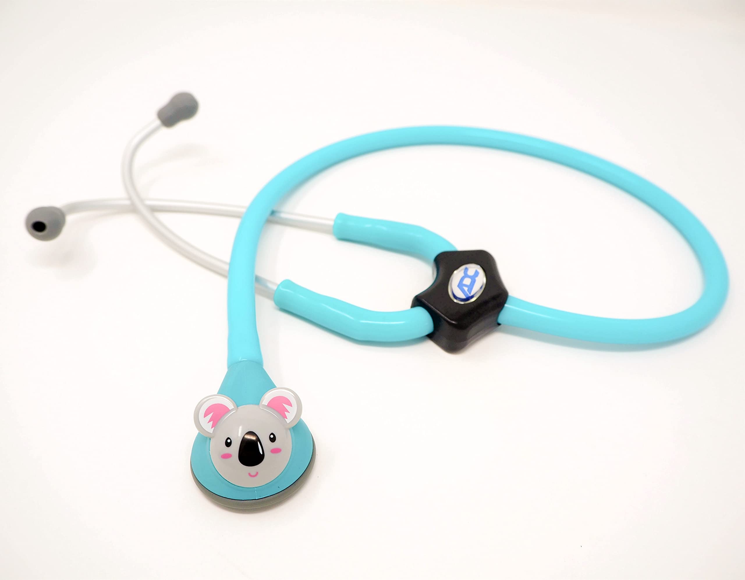 

ADC ADC AD Adimals for Light Blue (NY, USA) Stethoscope, Scope, Pediatric, Children, AD718LB, (Koala)