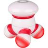 Portable Handheld Massager with LED Light for Neck Back Pain Relief, Battery Powered Compact Design