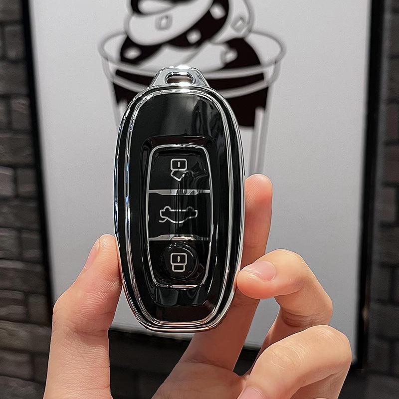 

3-Button Hongqi EQM5 Key Cover (2021-2026 Models) - All-Inclusive Remote Protective Shell