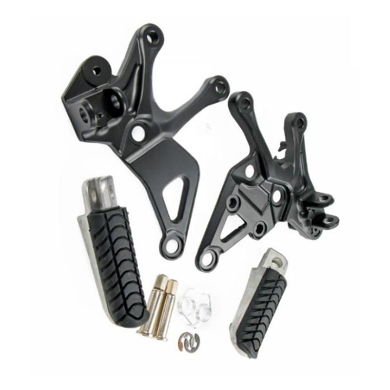 For Kawasaki Z900 2017- Foot Rest Pedals Front Driver Foot Pegs Bracket Assembly Motorcycle Accessories