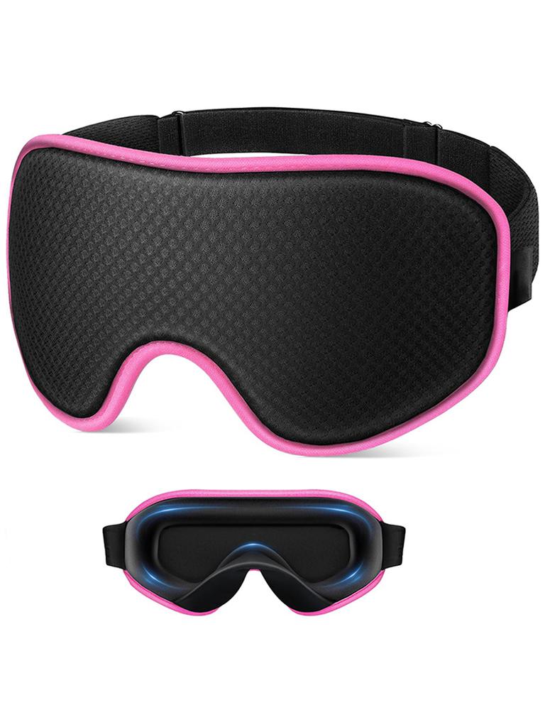 Light Blocking Sleep Eye Mask 3D Breathable Comfortable Eye Mask With Adjustable Strap Eye Mask For Men And Women New Sleep Mask