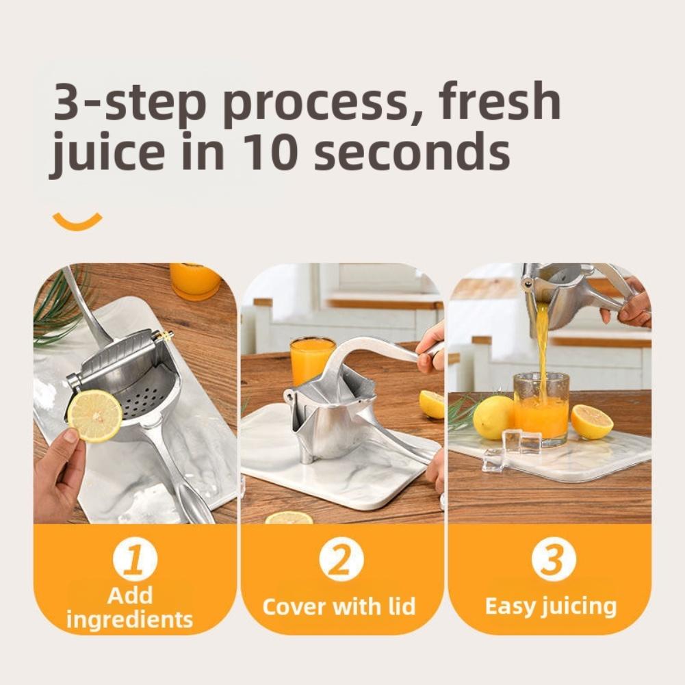 Efficient Juice Extraction Aluminum Juice Extractor Fresh Fruit Squeezer