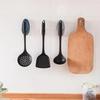 Rotatable Multifunction Bathroom Kitchen Towel Rag Hook Wall-mounted Paste Spatula Spoon Hook Bag Hanger Space Saving Organizer