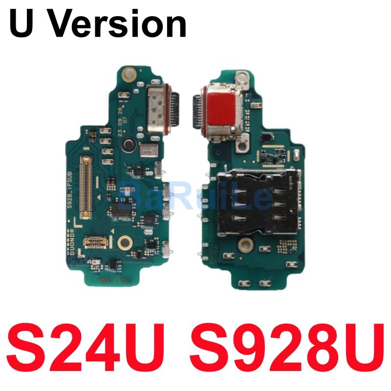 USB Charging Port For Samsung S21 S22 Ultra S23 S24 S25 Plus G998U S901U S908U S928U Charger USB Dock Connector Board Flex Cable