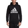 Adidas Classic Logo Pullover Hoodie Autumn International Edition Men Tops Black DQ1461