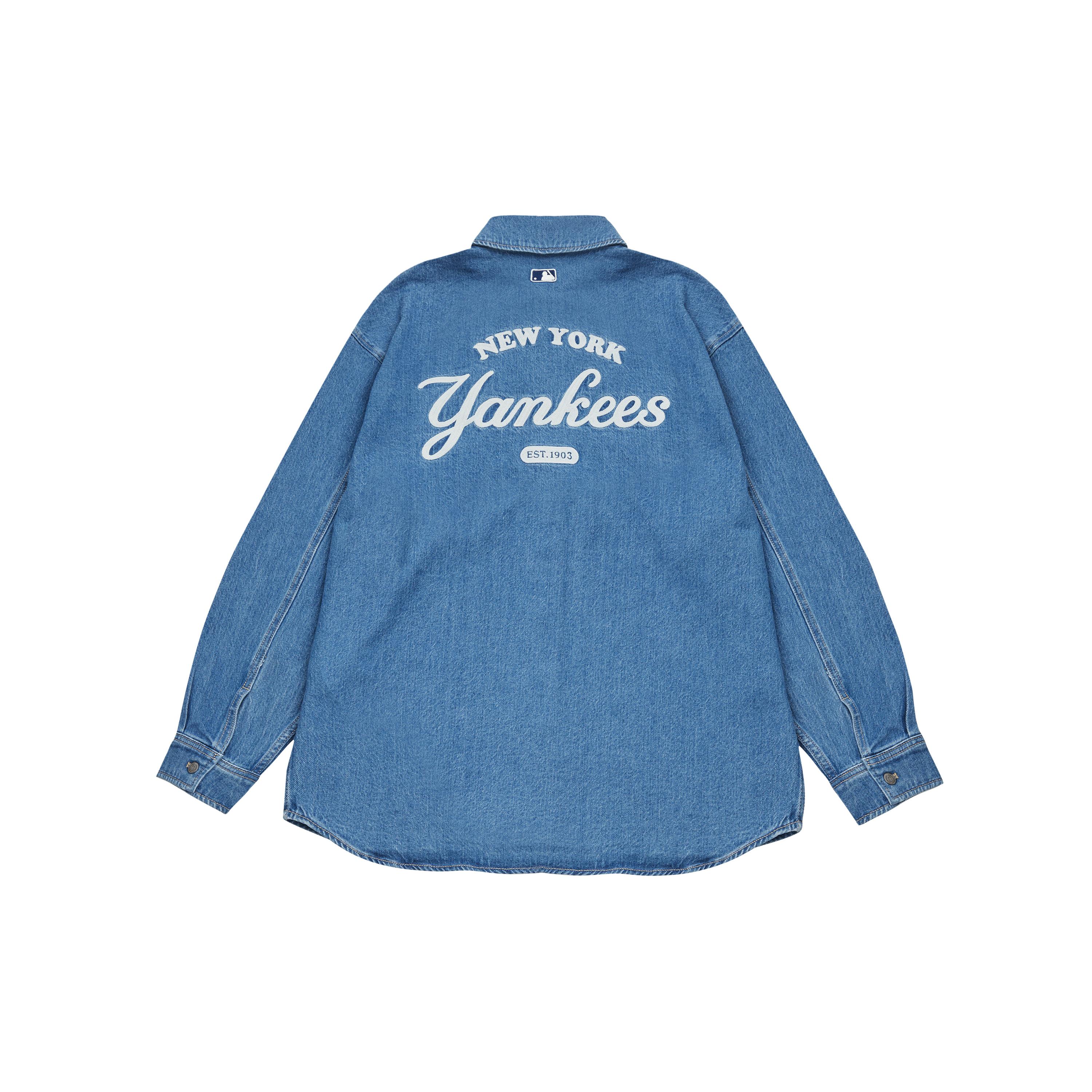 MLB New York Yankees Shirt Unisex Blue 3ADRR0134-50INS L