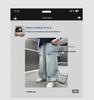 Men's 2026 Spring Trend Loose Wide-Leg Jeans with Cross Star Embroidery