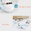 Portachiavi LED Suono Aereo Carino Portachiavi Auto Decorazione da Appendere per Borsa Ciondolo Sospeso Regalo