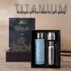 INMINDS Pure Titanium Vacuum Flask Set (450ml + 200ml)