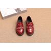 Kids Girls British Style Tassel Princess Mary Jane Leather Dress Shoes