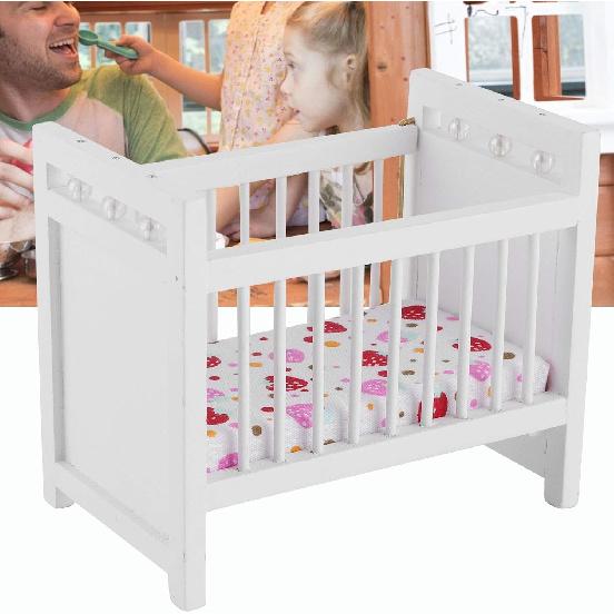 Baby Doll Bed, Babydoll Bed Baby Doll Crib Baby Doll Beds for Dollhouse for Child