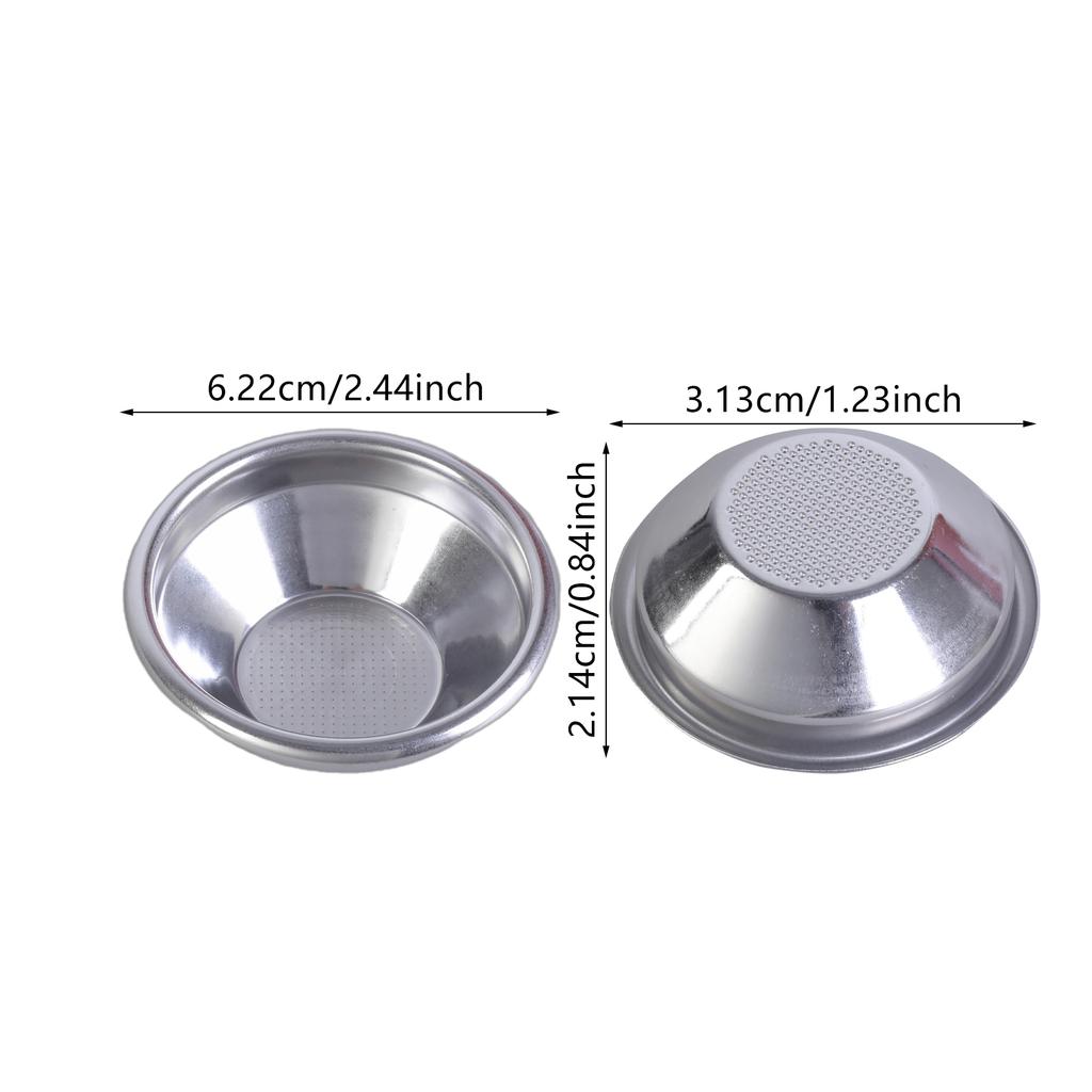 54mm Stainless Steel Coffee Filter Basket for Espresso Machines and Home Brewing Enthusiasts Espresso Maker Accessories