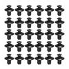 190Pcs Automotive Fasteners Kit 6 Sizes Rivet Clips With 6 Inch Pry Tool Bumper Fender Retainer