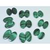 254Cts.Natural Malachite Matched Pair Oval Cabochon Loose Gemstone 9Pair Lot C-870