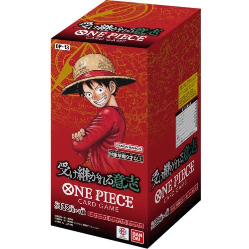 August "3rd Anniversary! One Piece Card Treasure Campaign Pack" with 2 Packs. Bandai One Piece Card Game Inherited Will [OP-13] (Box) 24 Packs