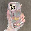For Apple 17 Mobile Phone Case for IPhone16 Promax English Lines 14 Hearts 13 Mirror 12/15 Advanced