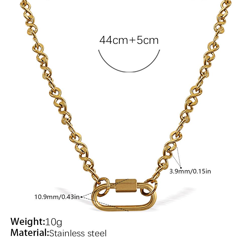 Japan And South Korea Fashion Niche Bracelet Necklace Women'S Personality Design Versatile Jewelry Does Not Fade Popular Trend