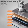 Shower Base Bracket with Hook Design Strong Adhesive Waterproof Handheld Shower Base Holder Replacement