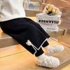 Children's Autumn and Winter Velvet Thickened Double-layer Warm New Korean Style Casual Fashion Fake Two-piece Pants Girls' Pants