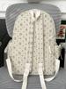 College Style Youth Travel Backpack For Girls With Nylon Material And Cartoon Pattern