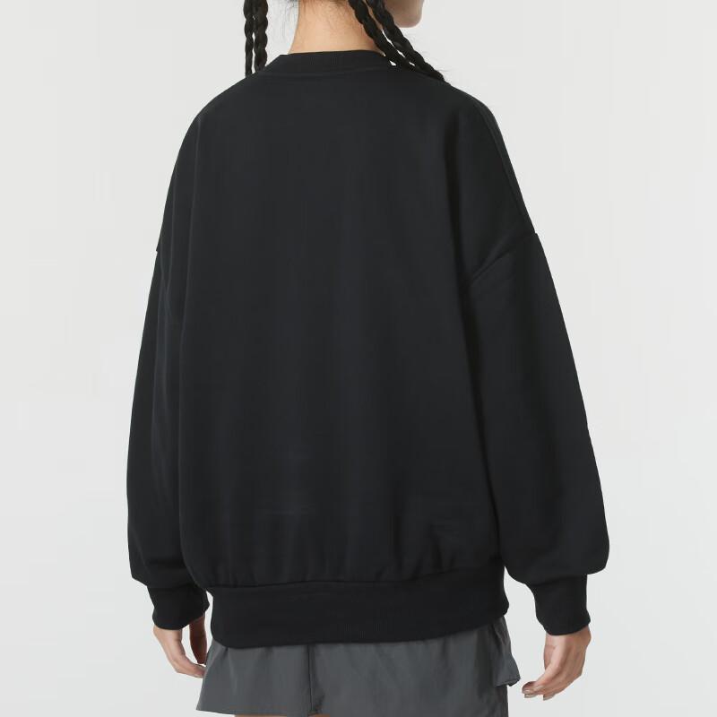 Under Armour Sports Lifestyle Series Training Comfortable Breathable Casual Pullover Sweatshirt Women Sweatshirt Black 1387235-001