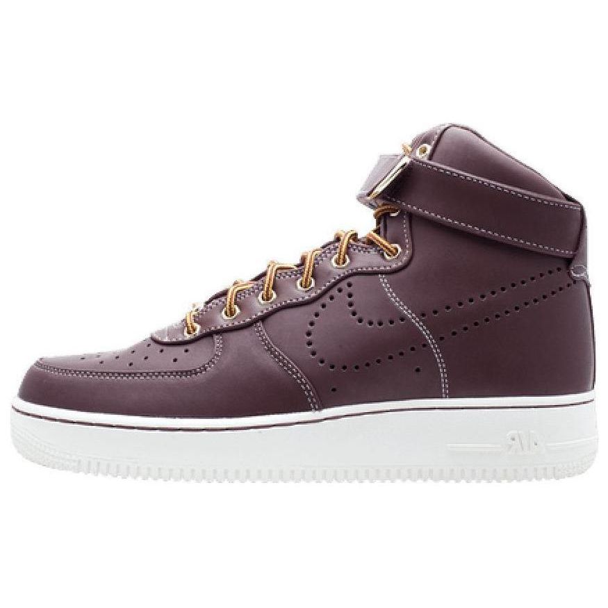 

Nike Air Force 1 High Premium Le Work Boot Men Sneakers Red Team-Red Team-Red-Sail 386161-600
