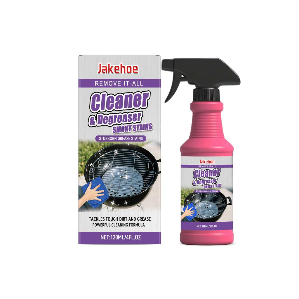 Pulitore per Griglia BBQ Jakehoe Rimuovi Grasso Resistente per Griglie e Piastre Scioglie Cibo Bruciato e Macchie d'Olio