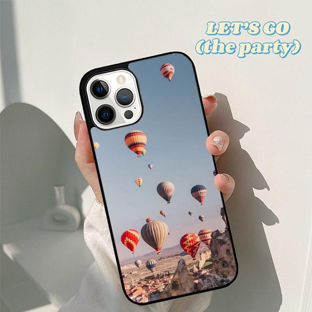 

Autumu Hot Air Balloon Travel Mountain Phone Case Cover for iPhone 17 Air 16 16e 15 12 11 13 14 Pro Max Plus Coque iPhone 13