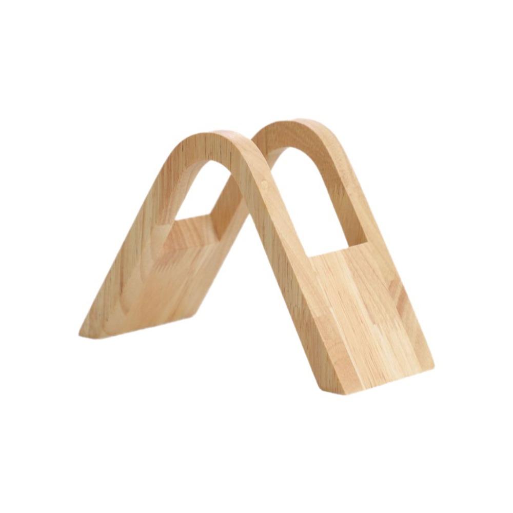 Arched Design Coffee Filter Storage Rack Handmade Filter Paper Stand Coffee Tools Filter Paper Holder