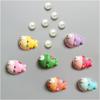 WAYUTO 14 Bucăți Magneți de Frigider cu Animale Marine Drăguți Pește 3D Perle Magneți Decorativi de Frigider Amuzanți Decor Casă Rășină Autocolante de Frigider pentru