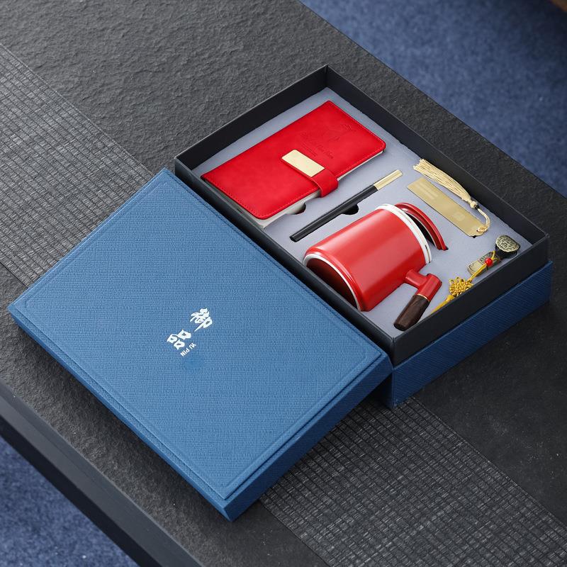 Ceramic MugUPlate Set Company Business Gift Practical Mid-Autumn Festival Gift for Clientslogo