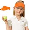 2pz/1pz Stella del Secolo UPF 50+ Visiera Solare per Bambini Regolabile per Ragazze con Coda di Cavallo Alta Cappello da Tennis Sportivo per Ragazzi Visiera da Corsa Golf